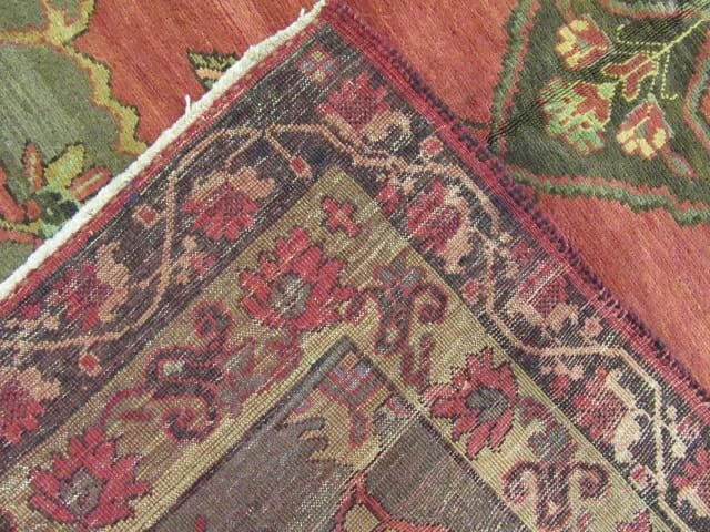 5′ x 12′ Red Anatolian Single Medallion Turkish Runner Rug – Traditional Wool