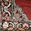 4′ x 11′ Red Fine Hand-Knotted Vintage Turkish Oushak Runner – Traditional Wool