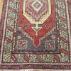 4′ x 10′ Turkish Rust Ivory Medallion Rug – Vintage Hand-Knotted Wool