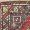 4′ x 10′ Turkish Rust Ivory Medallion Rug – Vintage Hand-Knotted Wool