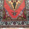 3′ x 11′ Turkish Oushak Rust Ivory Medallion Rug – Vintage Hand-Knotted Wool