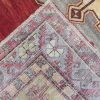 5′ x 18′ Turkish Oushak Rust Ivory Medallion Runner – Vintage Hand-Knotted Wool