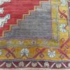 5′ x 12′ Turkish Oushak Rust Charcoal Double Medallion Runner – Vintage Hand-Knotted Wool