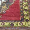 5′ x 12′ Turkish Oushak Rust Charcoal Triple Medallion Runner – Vintage Hand-Knotted Wool