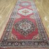 5′ x 14′ Turkish Oushak Rust Charcoal Triple Medallion Runner – Vintage Hand-Knotted Wool
