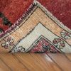 4′ x 14′ Turkish Rust Black Medallion Runner – Vintage Hand-Knotted Wool