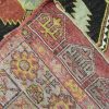 5′ x 12′ Turkish Oushak Rust Ivory Black Medallion Runner – Vintage Hand-Knotted Wool