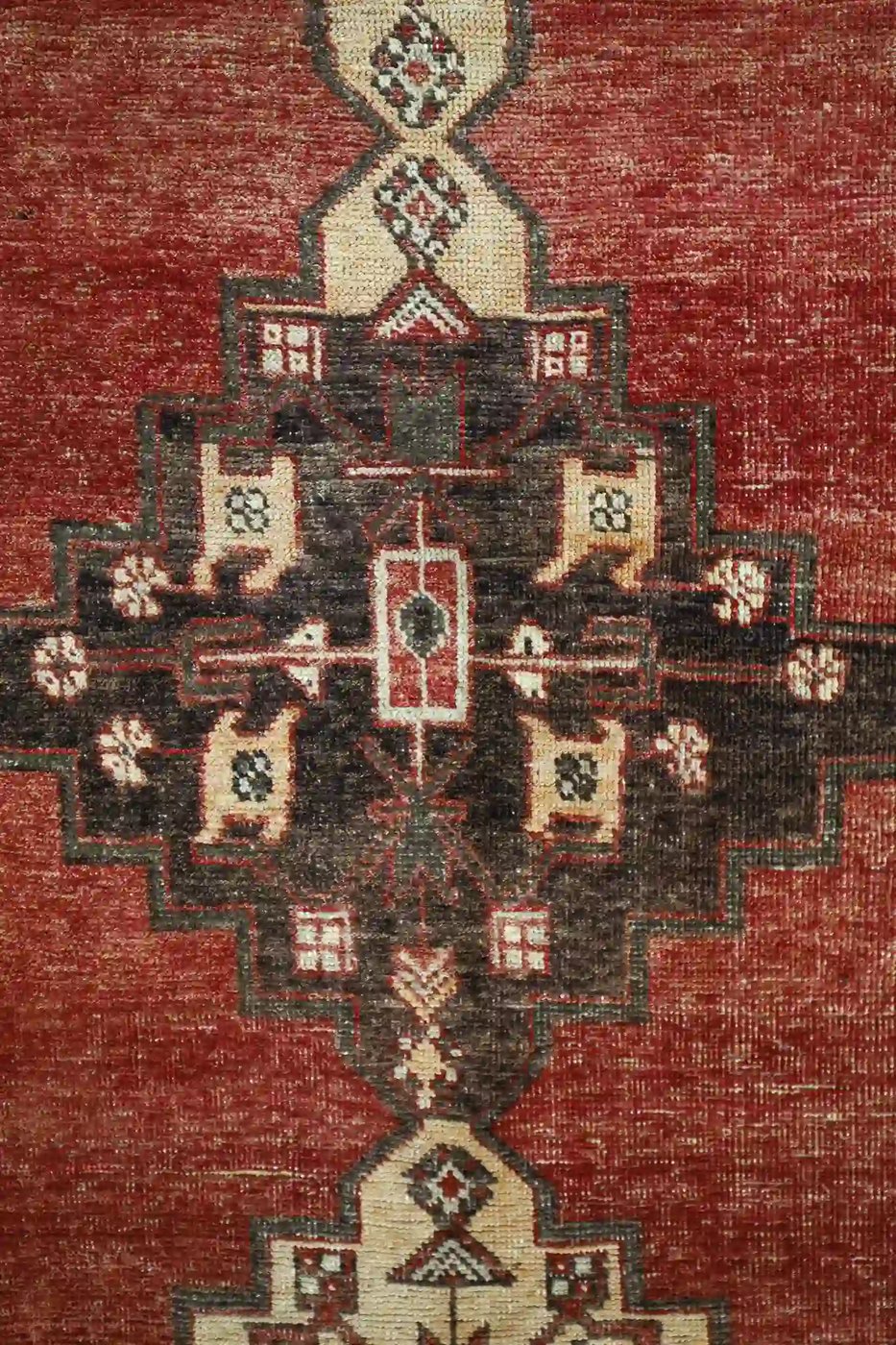 4′ x 11′ Beige Fine Hand-Knotted Turkish Oushak Runner – Traditional Wool - 4 4′ x 11′ Beige Fine Hand-Knotted Turkish Oushak Runner – Traditional Wool