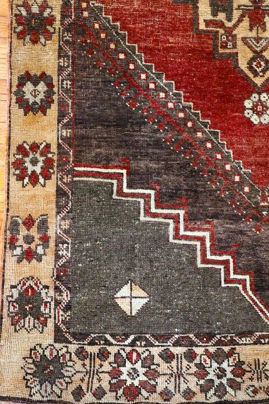 4′ x 11′ Beige Fine Hand-Knotted Turkish Oushak Runner – Traditional Wool - 6 4′ x 11′ Beige Fine Hand-Knotted Turkish Oushak Runner – Traditional Wool