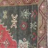 5′ x 12′ Turkish Charcoal Rust Medallion Runner – Vintage Hand-Knotted Wool