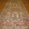 6′ x 13′ Turkish Rust Ivory Panel Runner – Semi-Antique Hand-Knotted Wool
