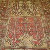 6′ x 13′ Turkish Rust Ivory Panel Runner – Semi-Antique Hand-Knotted Wool
