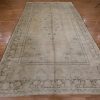 8′ x 14′ Beige Fine Hand-Knotted Turkish Oushak Rug – Traditional Wool