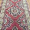 5′ x 11′ Turkish Oushak Rust Sage Triple Medallion Runner – Vintage Hand-Knotted Wool
