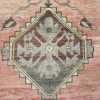 5′ x 12′ Turkish Rust Gold Medallion Runner – Vintage Hand-Knotted Wool