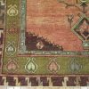 5′ x 12′ Turkish Rust Gold Medallion Runner – Vintage Hand-Knotted Wool