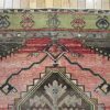 5′ x 12′ Turkish Rust Gold Medallion Runner – Vintage Hand-Knotted Wool