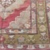 5′ x 11′ Turkish Oushak Rust Sage Triple Medallion Runner – Vintage Hand-Knotted Wool