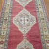 5′ x 12′ Turkish Oushak Rust Olive Tribal Runner – Vintage Hand-Knotted Wool