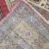 5′ x 12′ Turkish Oushak Rust Olive Tribal Runner – Vintage Hand-Knotted Wool