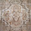 8′ x 10′ Beige Fine Hand-Knotted Turkish Rug – Transitional Wool