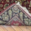 3′ x 16′ India Tabriz Design Red Floral Runner – Hand-Knotted Wool