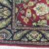3′ x 16′ India Tabriz Design Red Floral Runner – Hand-Knotted Wool