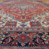 8′ x 11′ Red Fine Hand-Knotted Persian Heriz – Traditional Wool