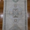 3′ x 13′ Beige Fine Hand-Knotted Afghan Oushak Runner Rug – Transitional Wool