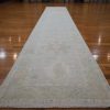 3′ x 16′ Pale Blue Fine Hand-Knotted Afghan Oushak Runner – Traditional Wool