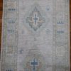 3′ x 15′ Ivory Fine Hand-Knotted Afghan Oushak Runner – Traditional Wool