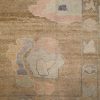 13′ x 15′ Beige Fine Hand-Knotted Turkish Oushak Rug – New Wool & Cotton