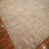 13′ x 15′ Beige Fine Hand-Knotted Turkish Oushak Rug – New Wool & Cotton