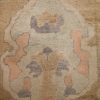 13′ x 15′ Beige Fine Hand-Knotted Turkish Oushak Rug – New Wool & Cotton