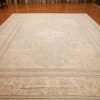 12′ x 15′ Beige Fine Hand-Knotted Pakistan Oushak Rug – Traditional Wool
