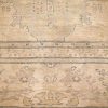 12′ x 15′ Beige Fine Hand-Knotted Pakistan Oushak Rug – Traditional Wool