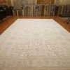 12′ x 18′ Beige Fine Hand-Knotted Pakistan Oushak Rug – Traditional Wool