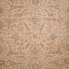 12′ x 18′ Beige Fine Hand-Knotted Pakistan Oushak Rug – Traditional Wool