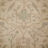 12′ x 18′ Beige Fine Hand-Knotted Pakistan Oushak Rug – Traditional Wool