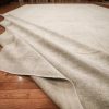 13′ x 20′ Beige Fine Hand-Knotted Turkish Oushak Rug – Vintage Wool