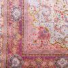 10′ x 14′ Pink Fine Hand-Knotted Persian Tabriz Rug – Traditional Wool & Silk