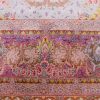 10′ x 14′ Pink Fine Hand-Knotted Persian Tabriz Rug – Traditional Wool & Silk