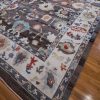 12′ x 15′ Grey Fine Hand-Knotted Turkish Oushak Rug – Transitional Wool