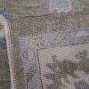 9′ x 10′ Green Fine Hand-Knotted Turkish Oushak Rug – Transitional Wool