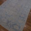 5′ x 7′ Grey Fine Hand-Knotted Turkish Oushak Rug – Transitional Wool