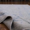 5′ x 7′ Grey Fine Hand-Knotted Turkish Oushak Rug – Transitional Wool