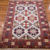 4′ x 6′ Ivory Fine Hand-Knotted Pakistan Kazak Rug – Traditional Wool