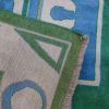 9′ x 11′ Green Fine Hand-Knotted Persian Oushak Rug – Traditional Wool