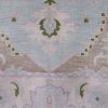 8′ x 10′ Ice Blue Fine Hand-Knotted Persian Oushak Rug – Traditional Wool