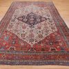 9′ x 14′ Ivory Fine Hand-Knotted Antique Persian Bidjar Rug – Traditional Wool